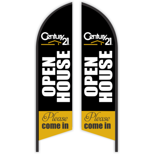 Open House Feather Flags Studio 4 Signs